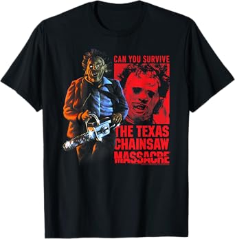 The Texas Chainsaw Massacre Survive Leatherface Horror T-Shirt