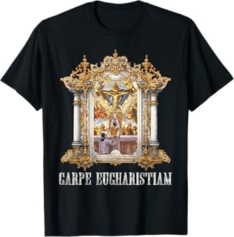 Eucharistic Consecration Traditional Latin Mass Catholic T-Shirt
