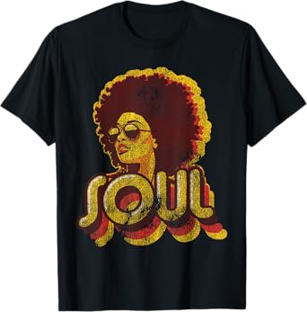 70s Funk Afro Soul Retro Vintage 70s Retro Soul T-Shirt