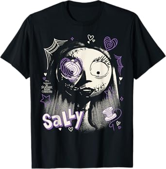 Nightmare Before Christmas - Sally Face Oversized T-Shirt