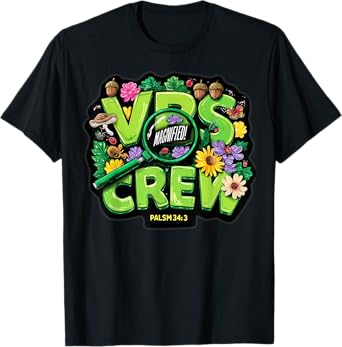 VBS Crew Magnified VBS 2025 Smallest Insects Christian T-Shirt
