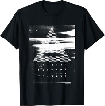 30 Seconds to Mars Seasons World Tour Distressed Poster T-Shirt