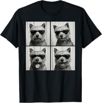Funny Norwich Terrier Lover Cute Dog Photo Booth T-Shirt