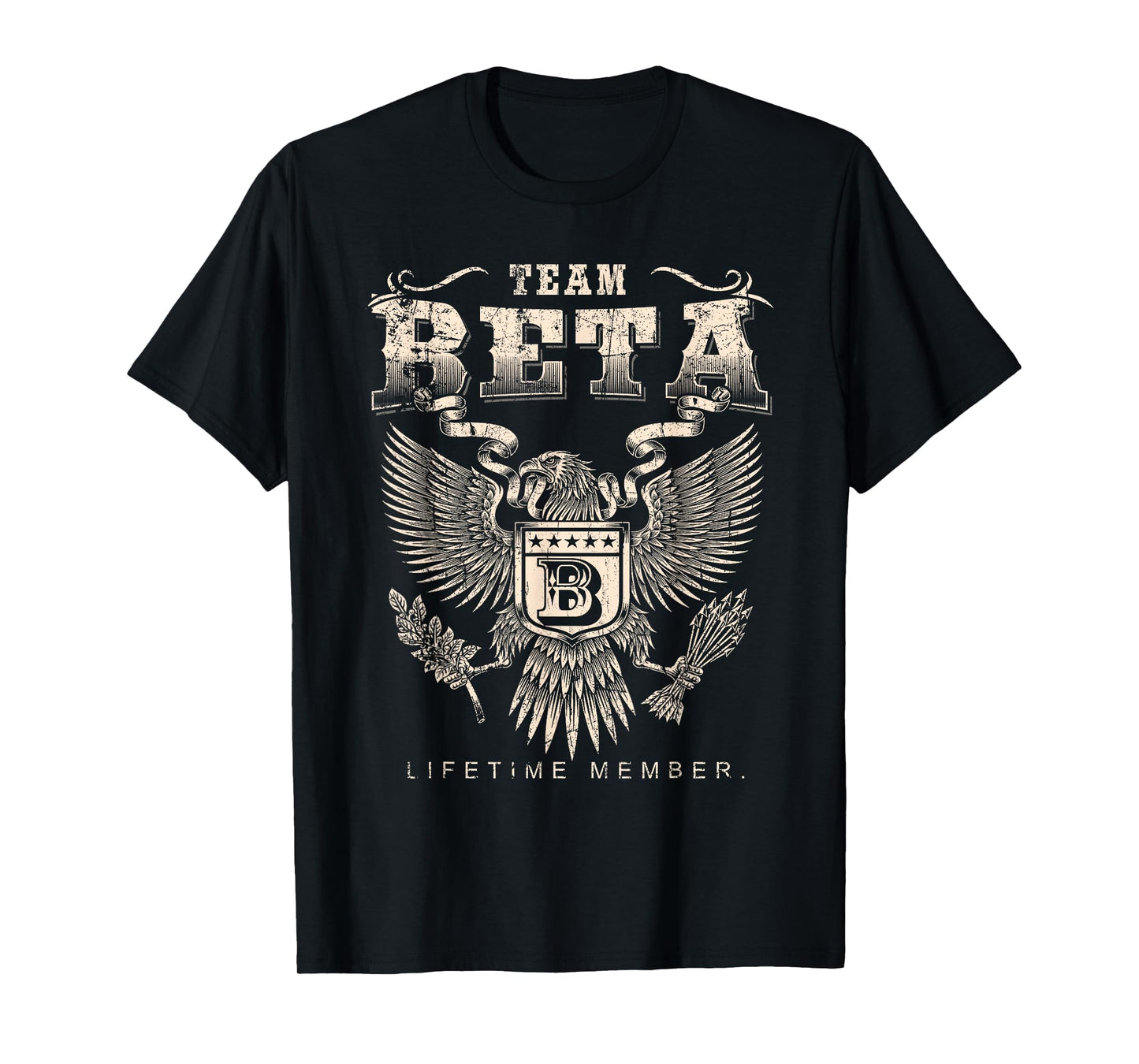 Team Beta Lifetime Member - Beta Name T-Shirt