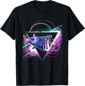 Aesthetic Galaxy Basking Shark T-Shirt