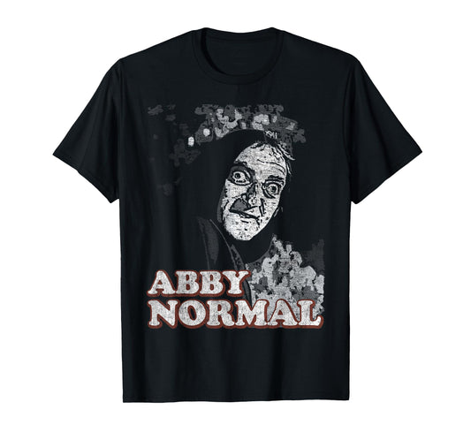 Abby Normal Brain Funny Halloween T-Shirt - T-Shirt | Black