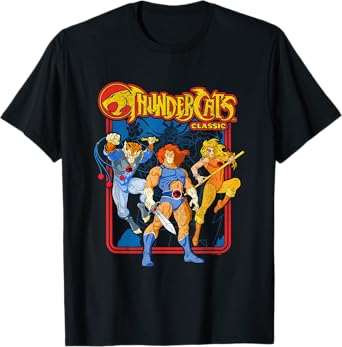 ThunderCats Bring The Thunder Vintage Comic Group T-Shirt
