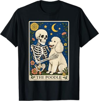 The Poodle Tarot Card T-Shirt
