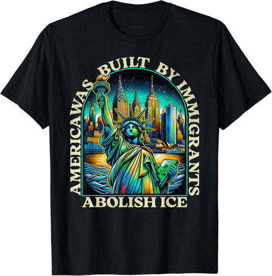 Abolish Ice Protest Resist Support Immigrants No Kings 2.0 T-Shirt