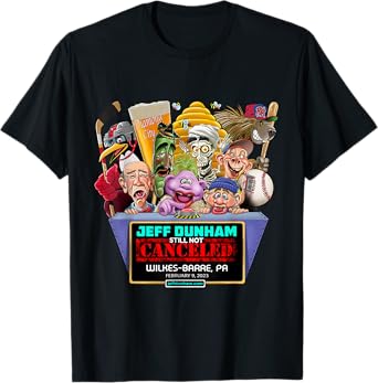 Jeff Dunham Wilkes-Barre, PA (2023) T-Shirt