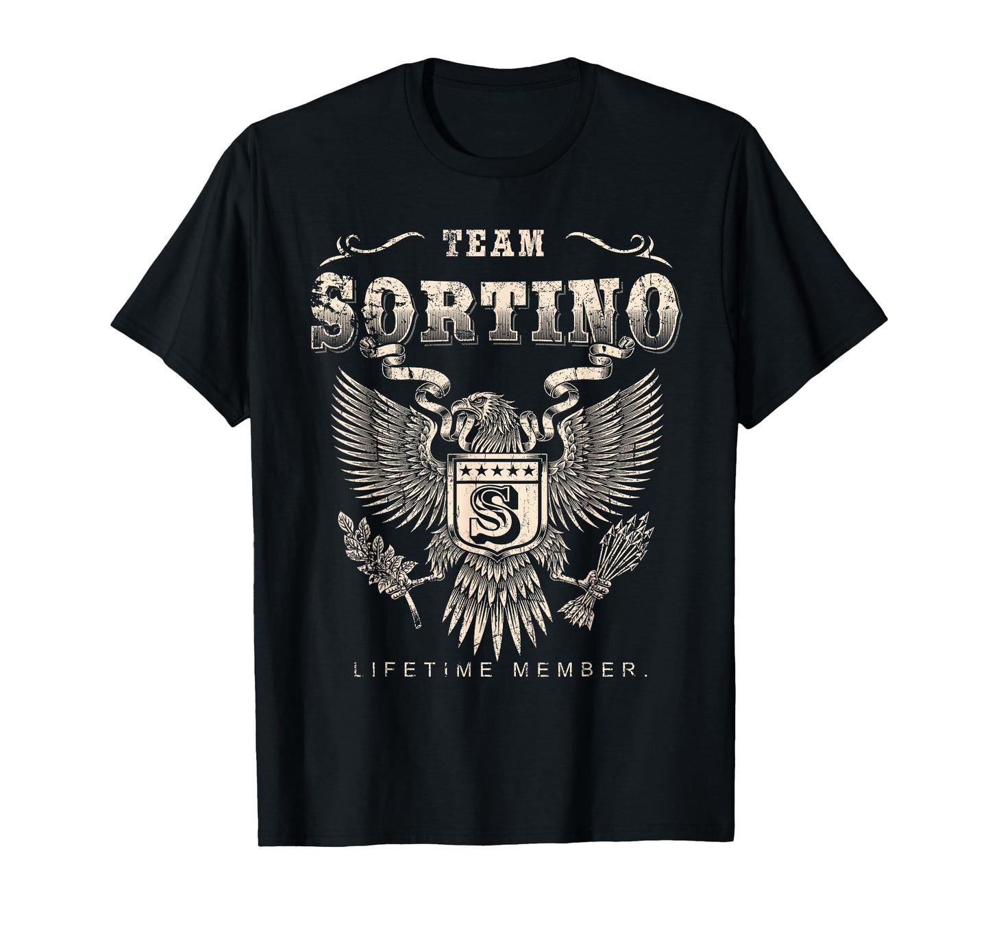 Team Sortino Lifetime Member - Sortino Name T-Shirt