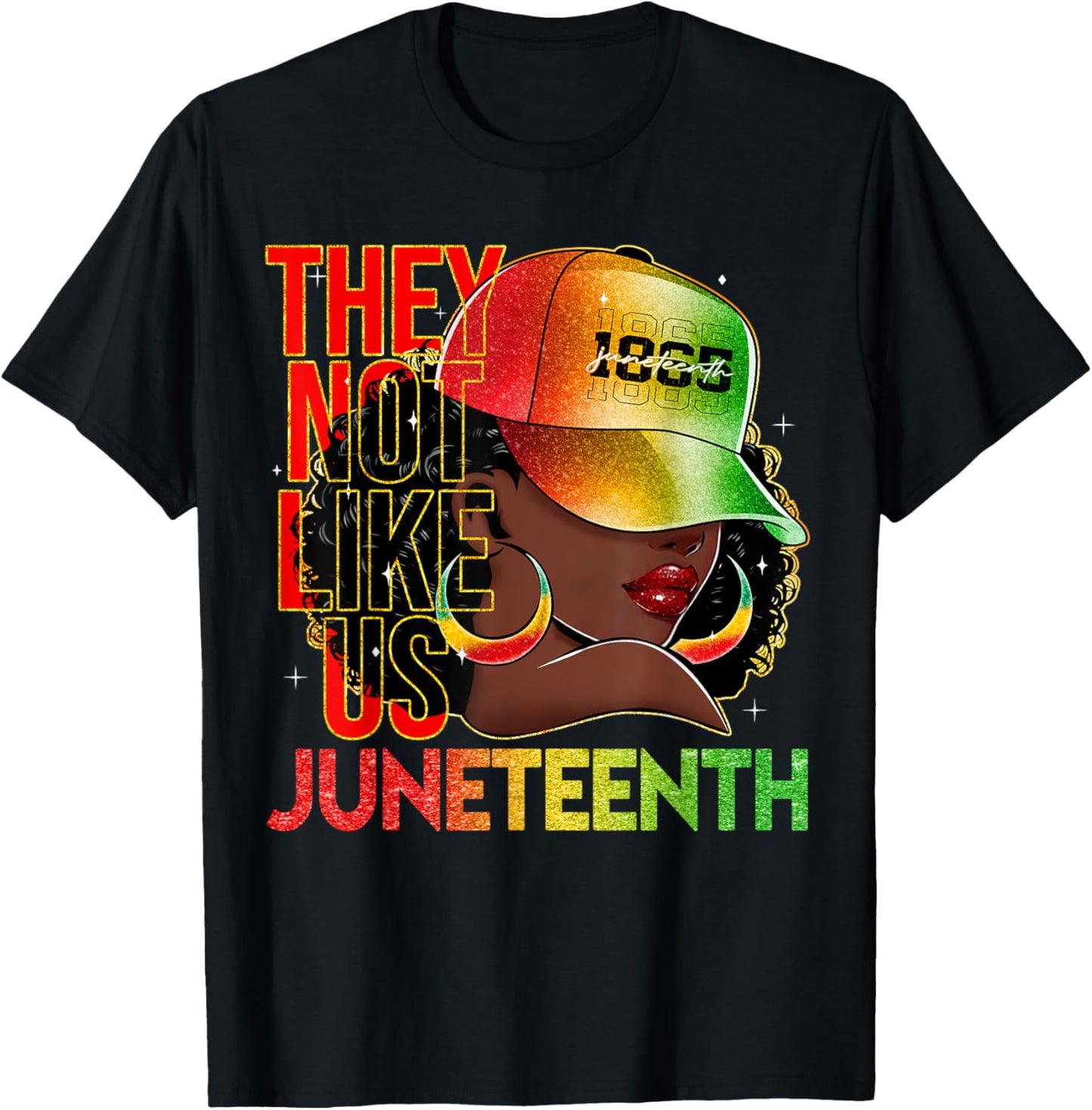 Juneteenth Shirts Women African American Freedom Black Pride T-Shirt
