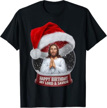 Praying Jesus Christ Christmas T-Shirt