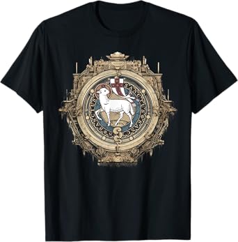 Agnus Dei Sanctus Traditional Latin Mass Catholic T-Shirt