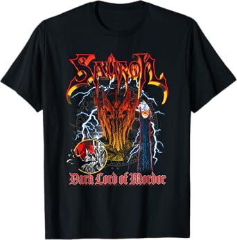 Lord of the Rings: Fellowship of the Ring Heavy Metal Sauron T-Shirt