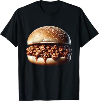 Funny Sloppy Joe Shirt Beef Sandwich Meat Halloween Costume T-Shirt