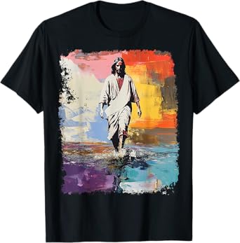 A Jesus Christ Design T-Shirt