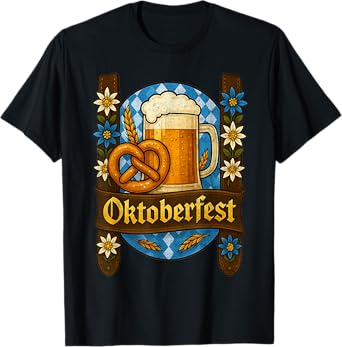 Oktoberfest Bavarian Beer Festival German Drinking T-Shirt