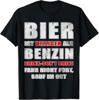 Beer Now Cheaper Than Petrol T-Shirt