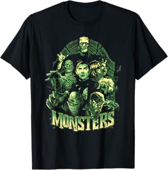 Vintage Funny Monster Mash Frankenstein Horror Movies Lovers T-Shirt