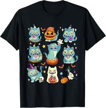 Derpy Tiger and Sussie Bird Halloween T-Shirt
