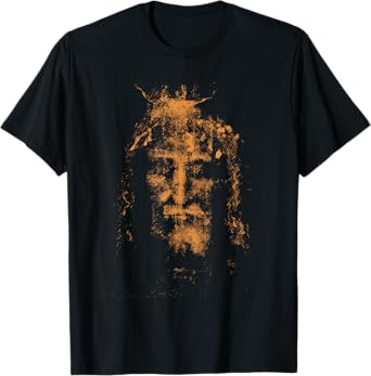 Vintage The Shroud Of Turin Holy Face Of Jesus T-Shirt