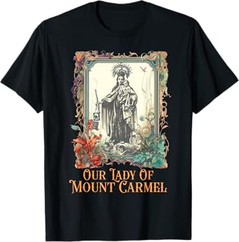 Our Lady of Mount Carmel Marian Catholic T-Shirt