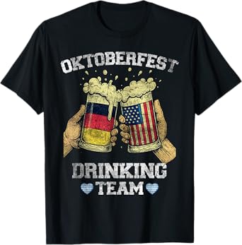 Oktoberfest Drinking Team Funny Oktoberfest T-Shirt