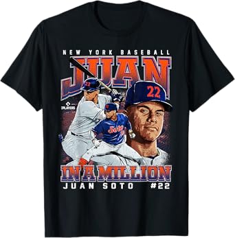 Juan in a Million Juan Soto New York Baseball MLBPA T-Shirt
