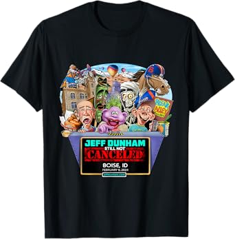 Jeff Dunham Boise, ID (2024) T-Shirt