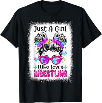 Just A Girl Who Loves Wrestling - Wrestler Girl & Women T-Shirt