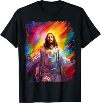 Jesus Christ Christian Space T-Shirt