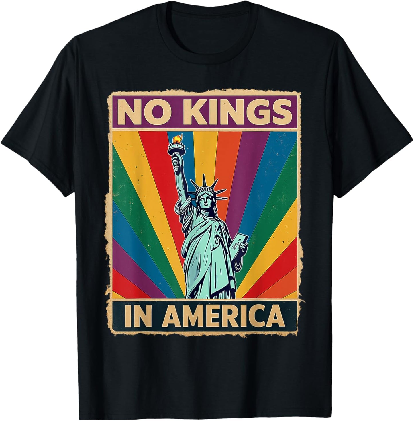 No Kings In America LGBT T-Shirt