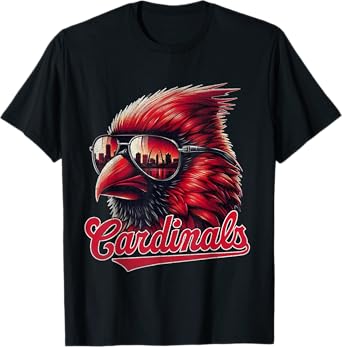 Vintage Cardinals Lovers Apparel Men Kids T-Shirt