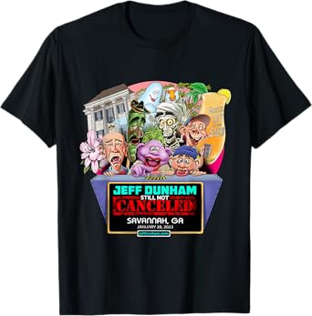 Jeff Dunham Savannah, GA (2023) T-Shirt