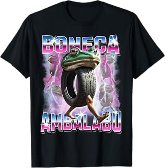 Boneca-Ambalabu Italian-Brainrot Funny Gen Z Men Women Youth T-Shirt