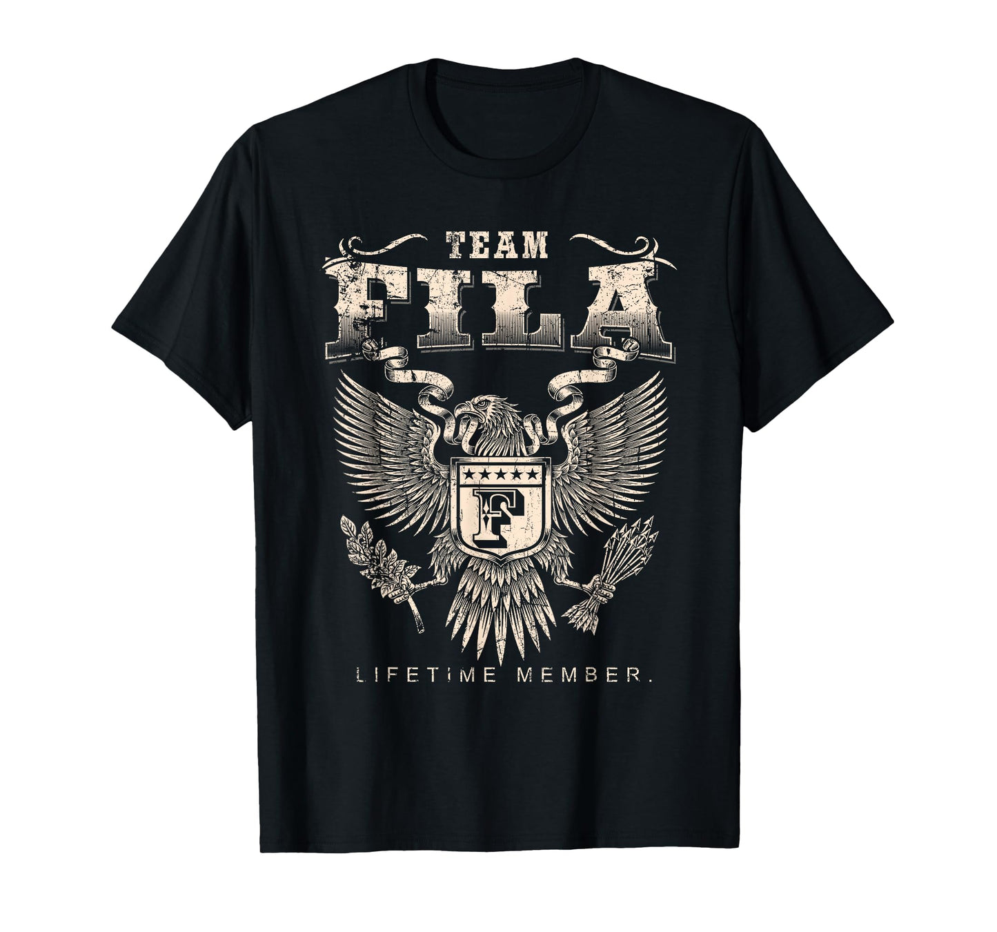 Team Fila Lifetime Member - Fila Name T-Shirt