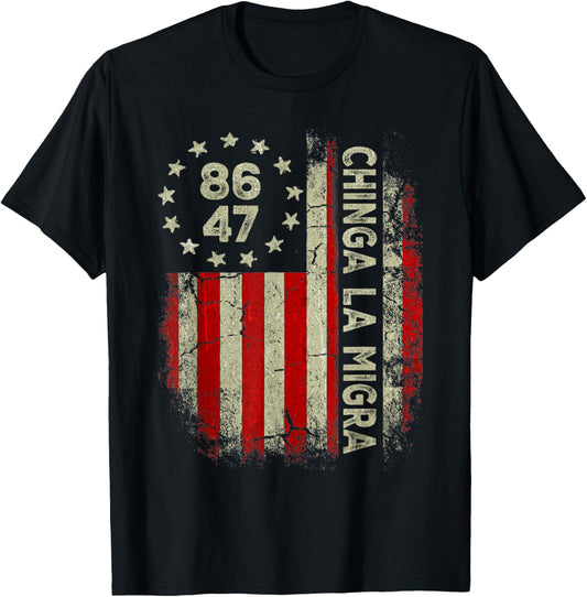 Chinga La Migra Pro Immigration Fascism Human Rights T-Shirt
