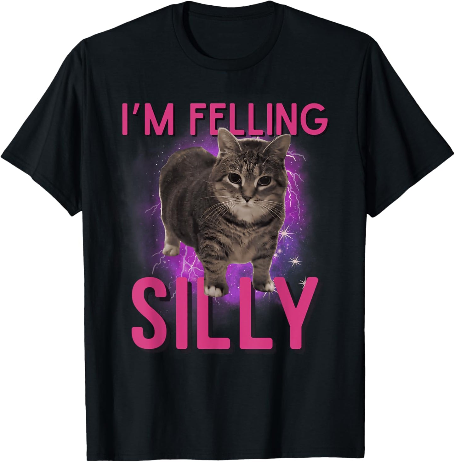 I'm Feeling Silly Funny Oia Oia Cat Meme T-Shirt