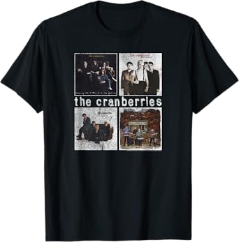The Cranberries Distressed Album Covers Vintage Band T-Shirt