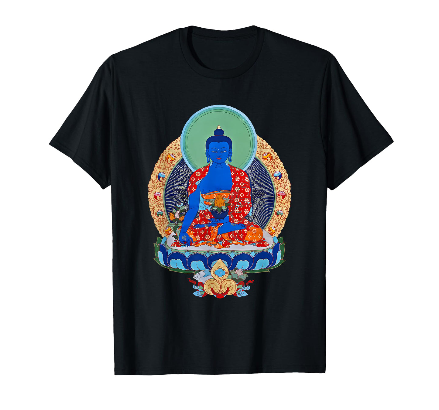 Vajrayana Tibetan Medicine Buddha T-Shirt