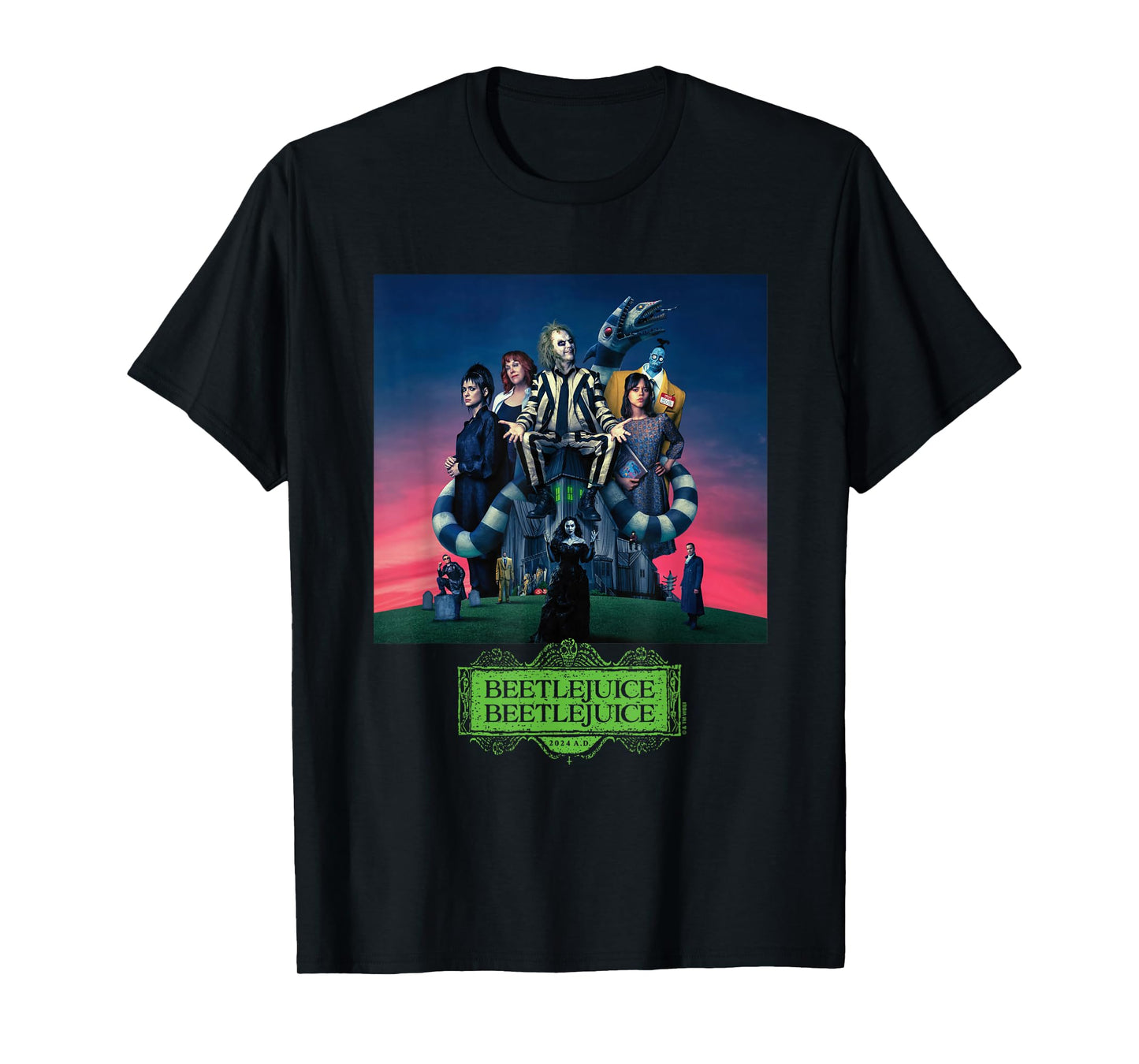 Beetlejuice Gangs All Here T-Shirt