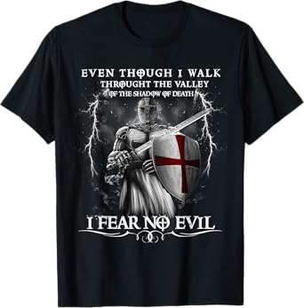 Knight Templar I Am A Child Of God A Warrior Of Christ T-Shirt