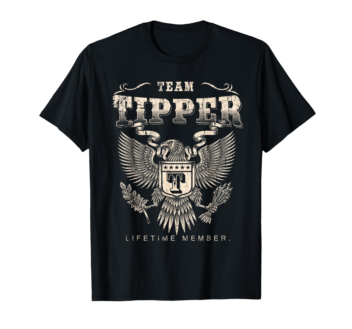 Team Tipper Lifetime Member - Tipper Name T-Shirt