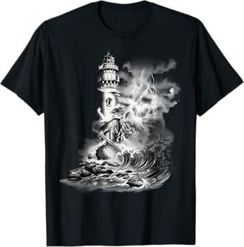 Lighthouse Seaside House Sailing Sea Boating Light House T-Shirt