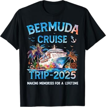 Bermuda Cruise Ship Trip 2025 – Cruising to Bermuda Vacation T-Shirt