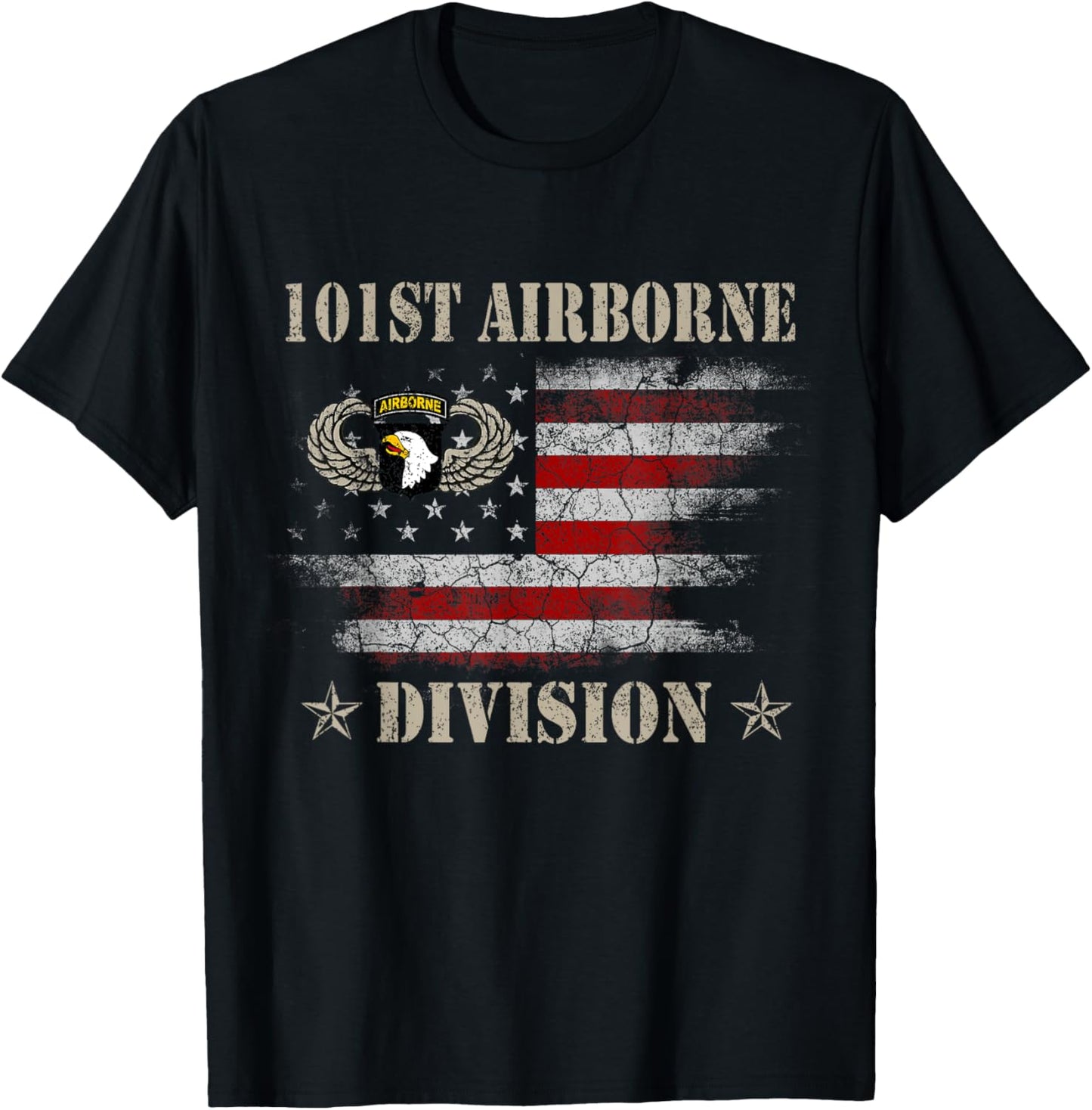 U.S 101st Airborne Division Veteran Tshirt Veterans Day Gift T-Shirt