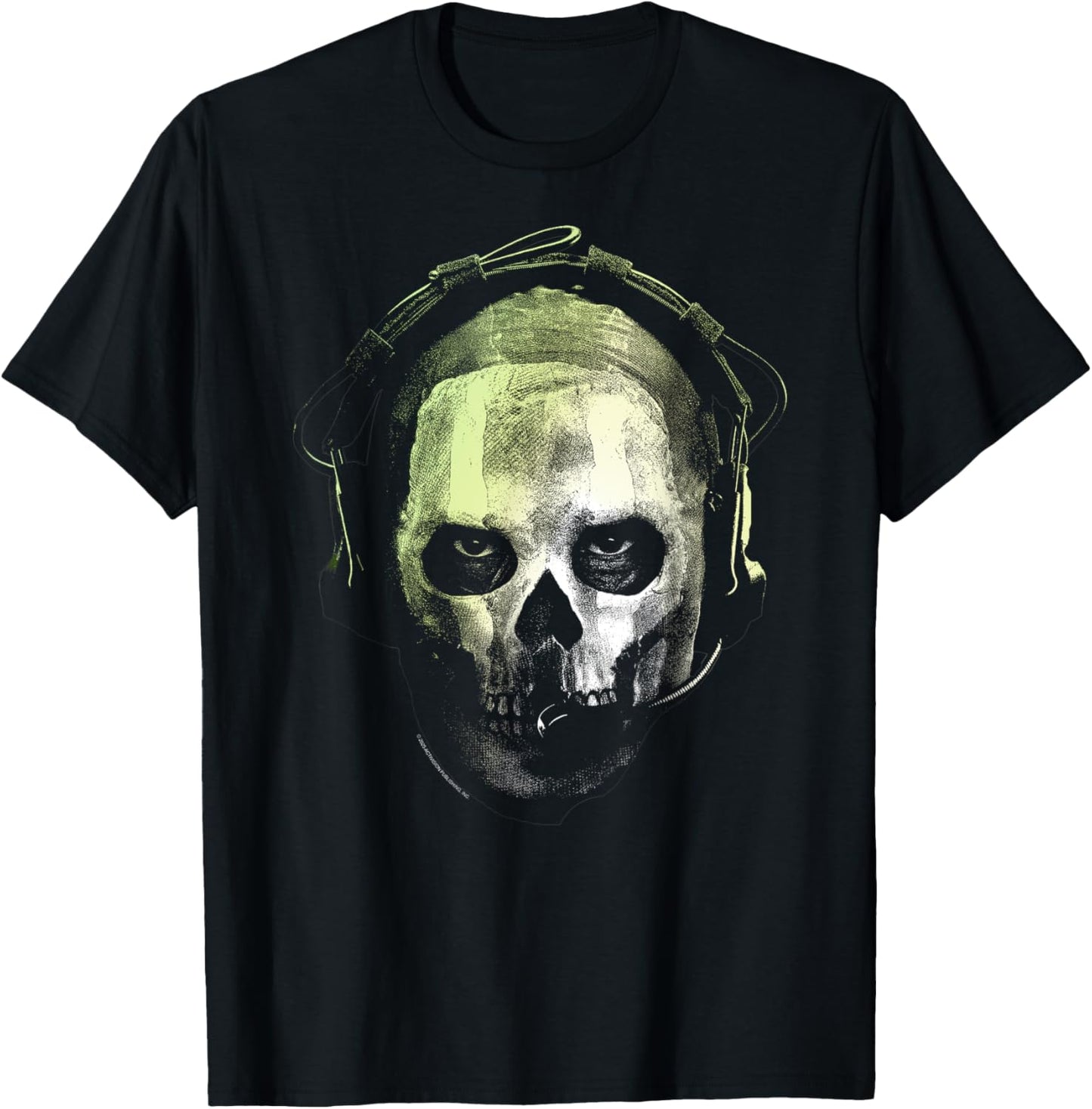 Call of Duty Ghost Skull Portrait Video Game T-Shirt