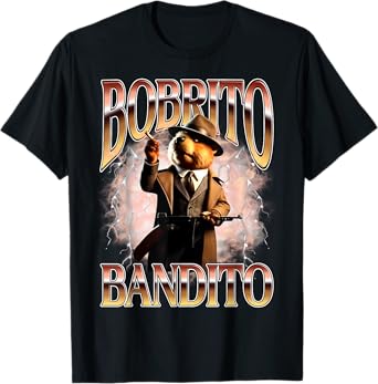 bobrito bandito Funny Italian Brainrot Meme T-Shirt