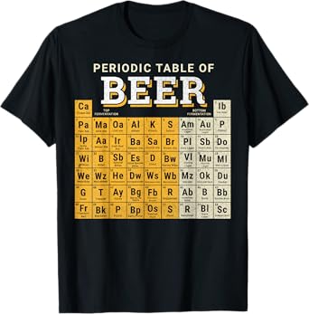 Periodic Table Of Beer Sketch T-Shirt